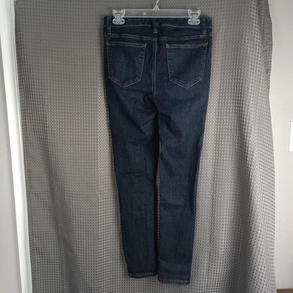 Matilda Jane Jeans Womens 8‎ Blue Dark Wash Skinny Stretch 5 Pocket Mid Rise - Picture 12 of 15